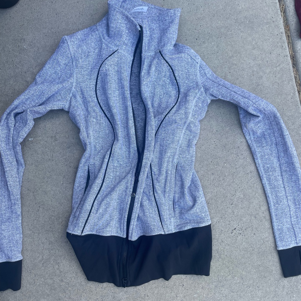 Lululemon contempo jacket.  Size 6.  Only worn a couple of times